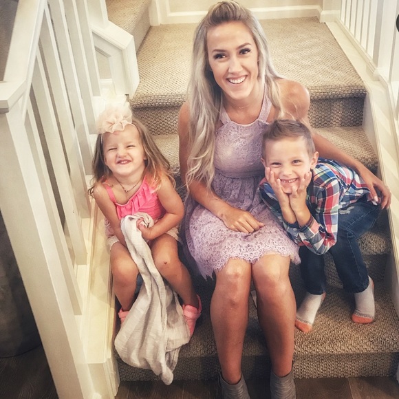 Lavender Mini Dress - Picture 2 of 2